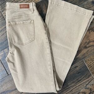 Shyanne Women's khaki Flare Jeans